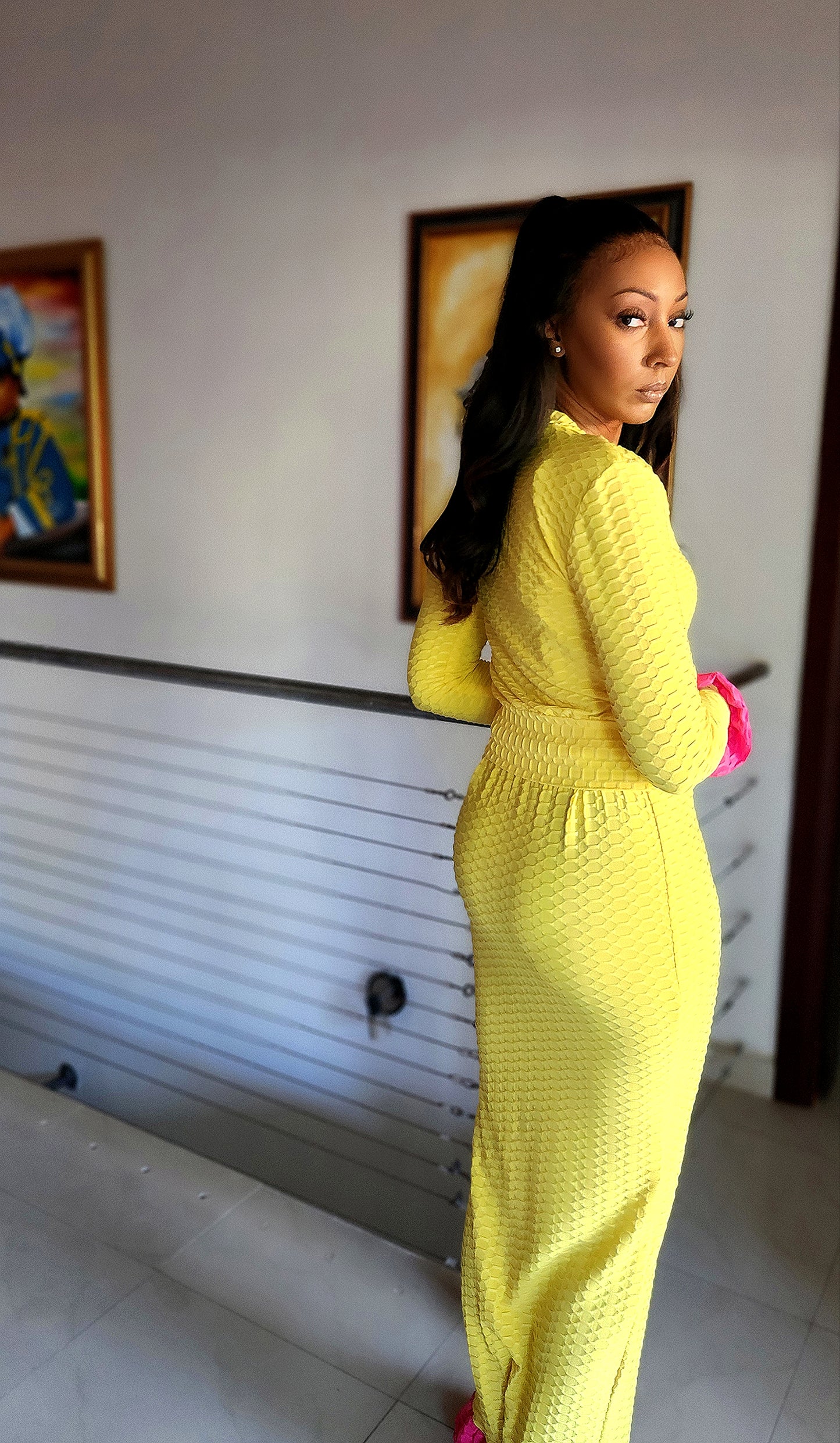Yellow Honeycomb Set