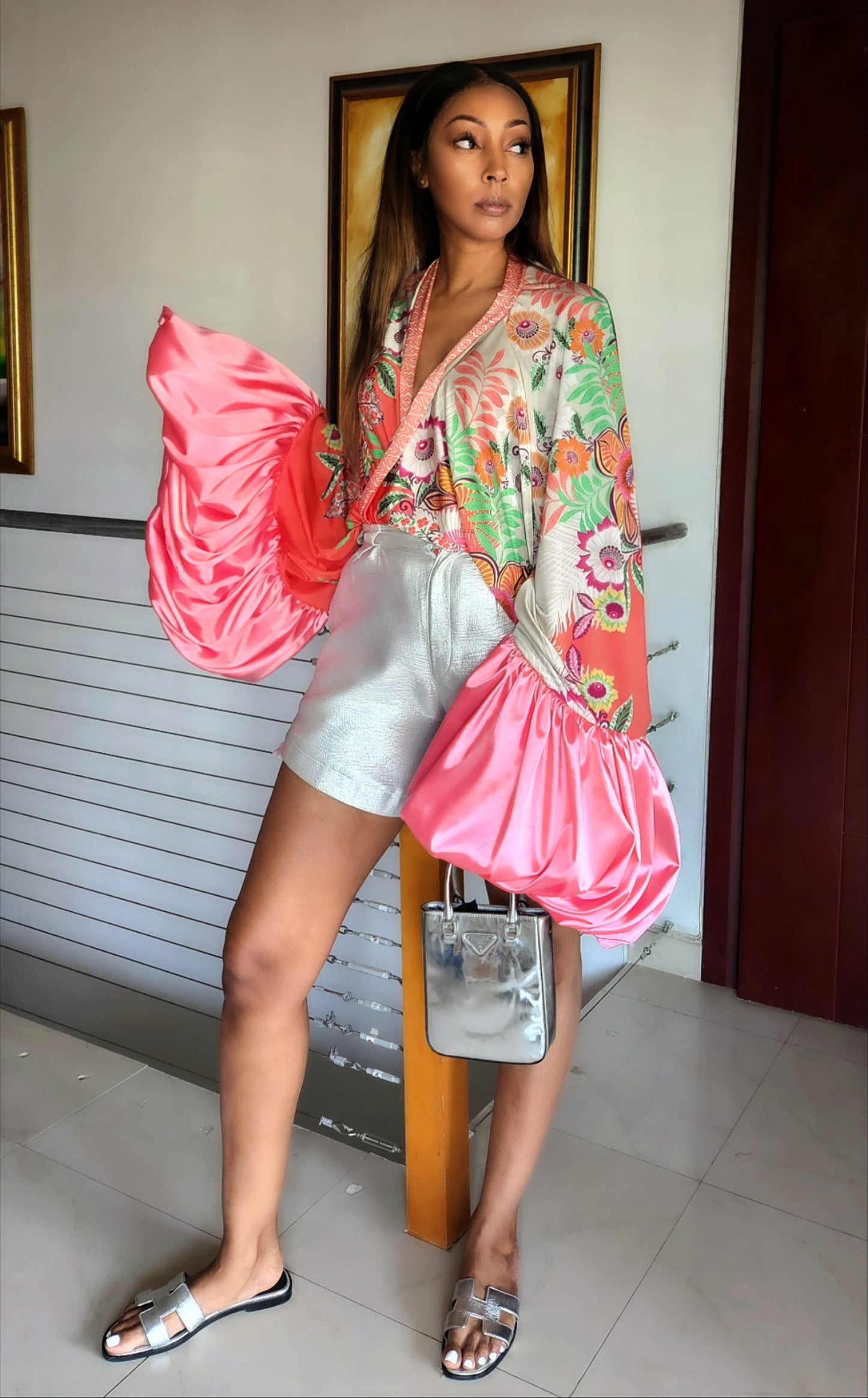 Ruffle me Pink Top