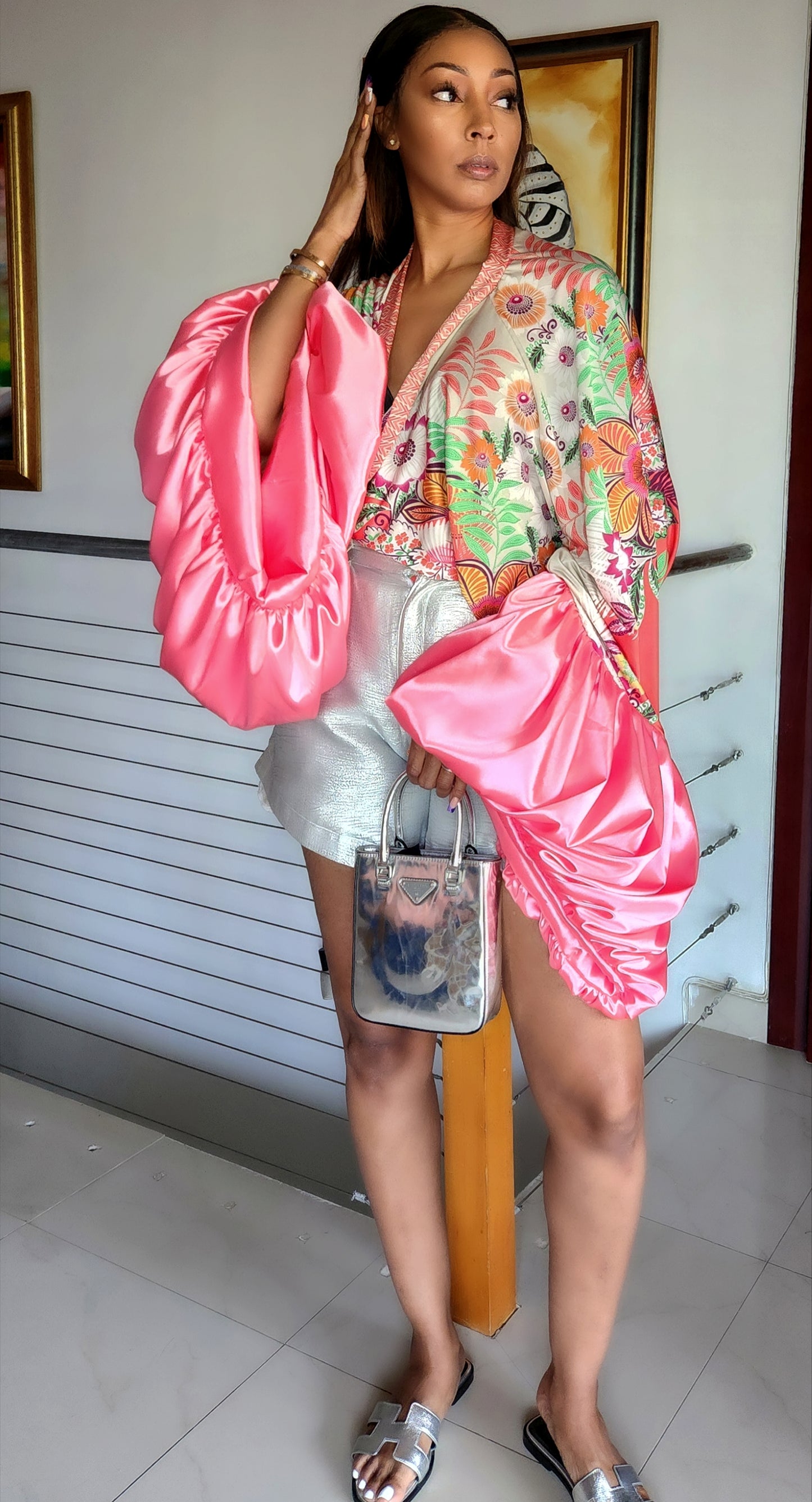 Ruffle me Pink Top