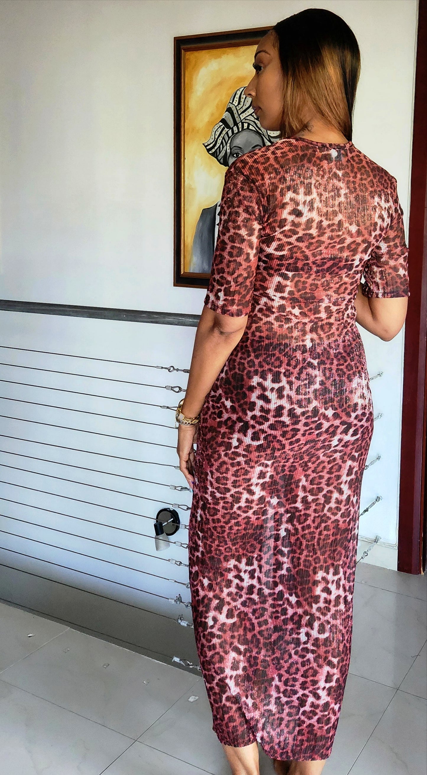 Wild Elegance Cheetah Dress