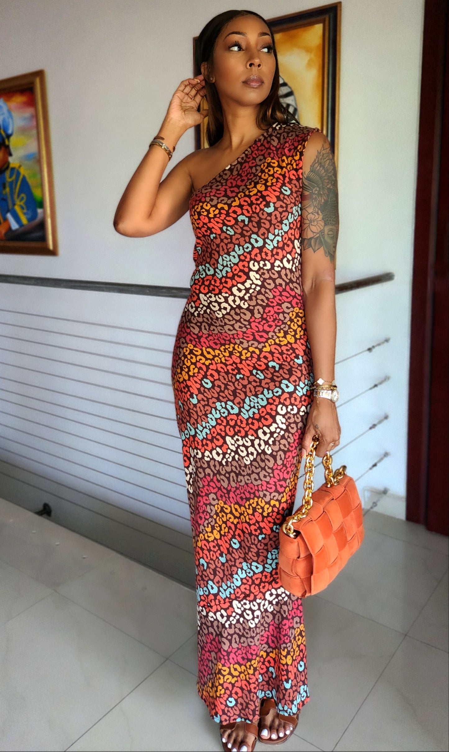 Pebble Asymmetrical Dress