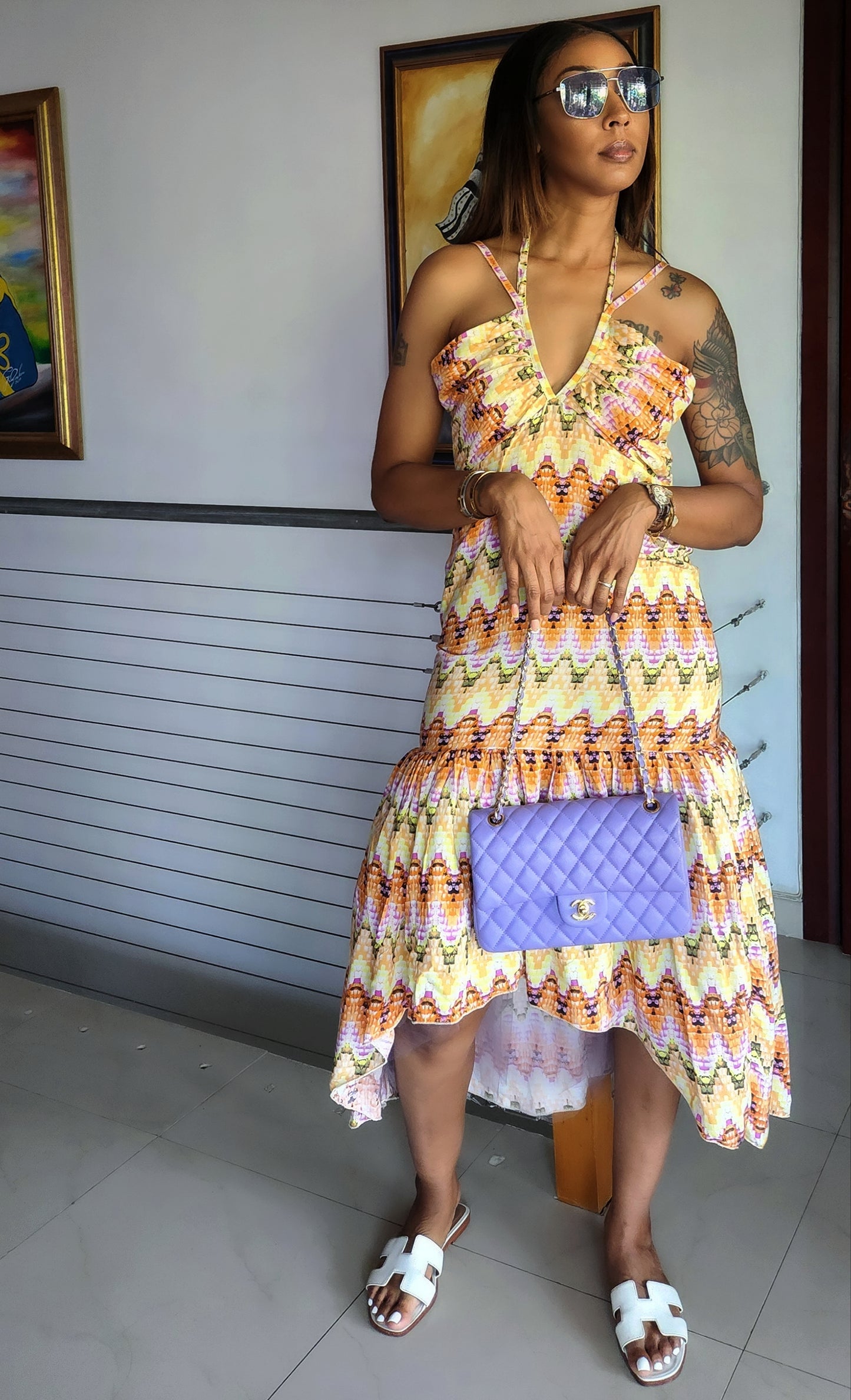 Aztec Color Waves