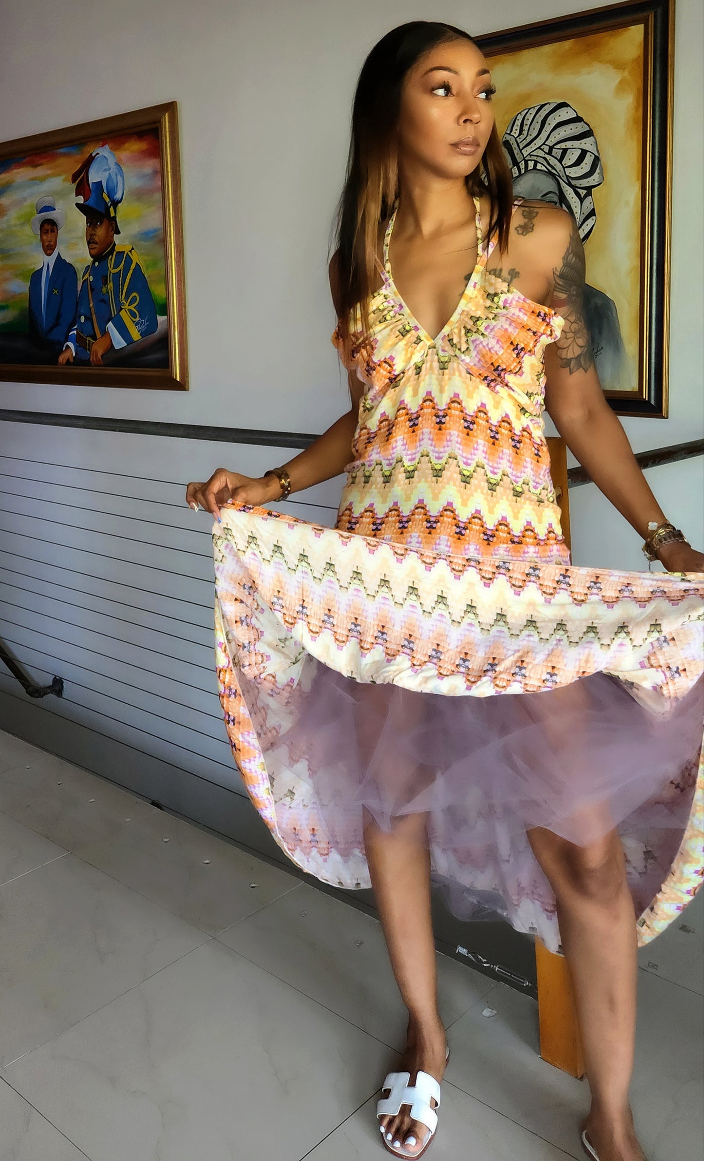 Aztec Color Waves