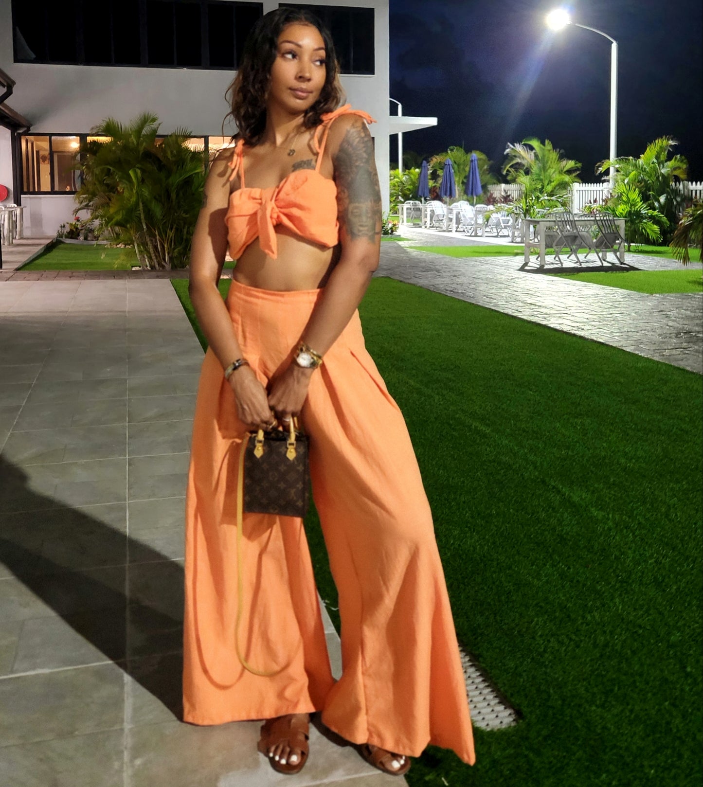 Essence Linen Orange Set